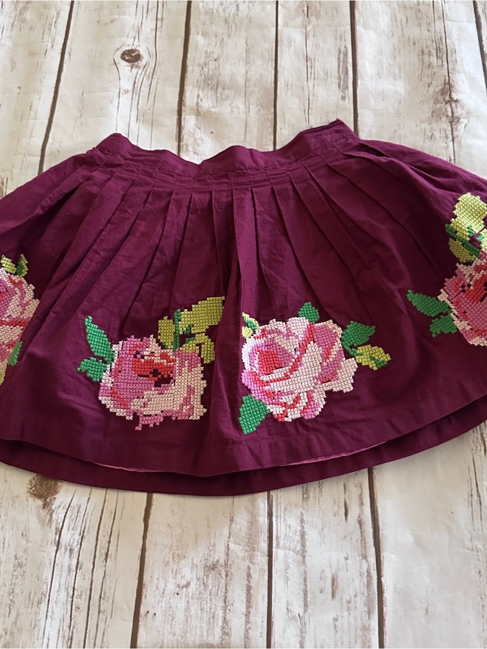 Mini Boden rose skirt nwt 2/3